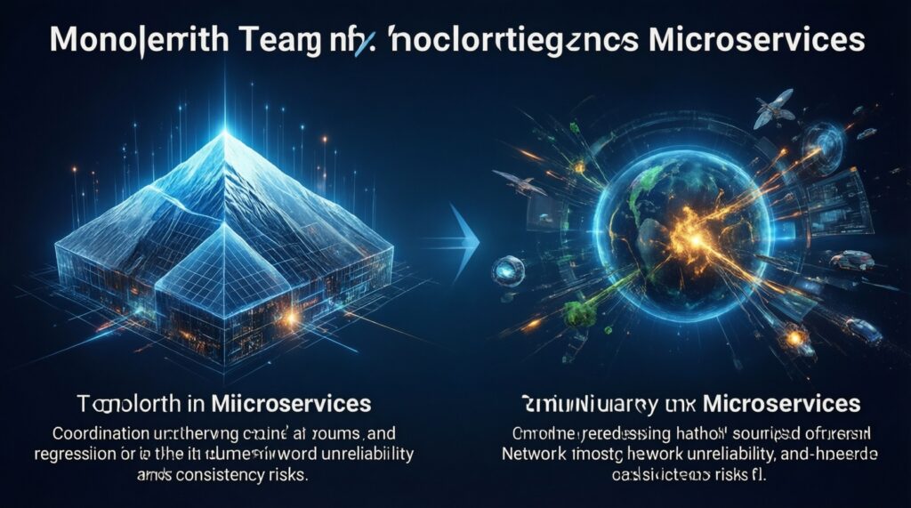 Микросервисы vs монолит: где правда, а где маркетинг - иллюстрация