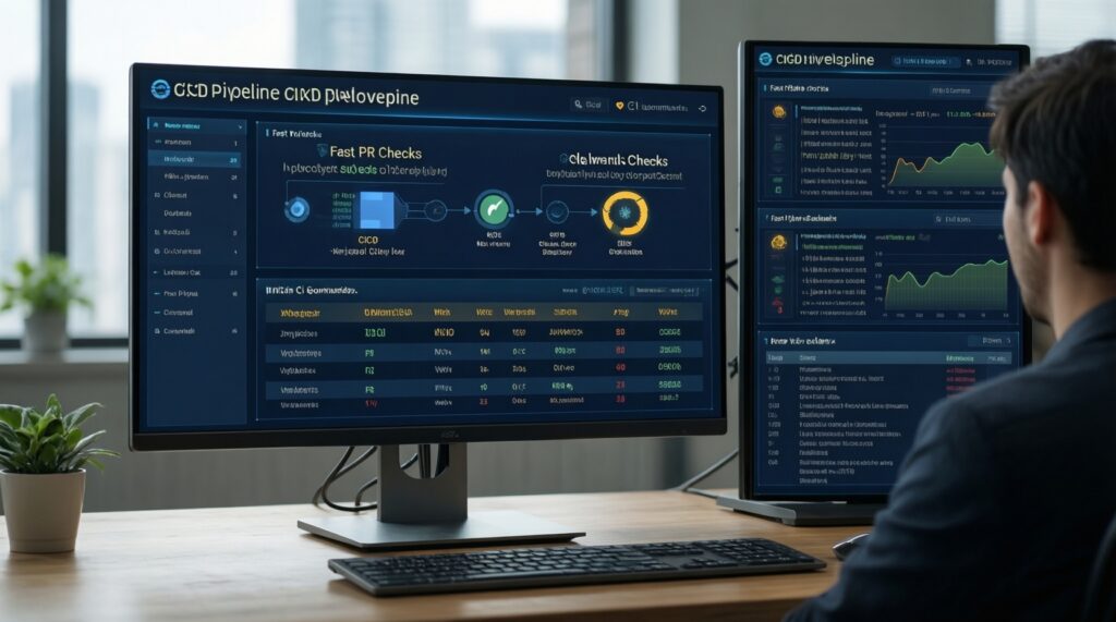 Реальный CI/CD: как настроить пайплайн, который не ломает продакшн - иллюстрация